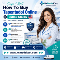 Simple StepS How To Buy Tapentadol Online in UNITED STATES RxMedsKart